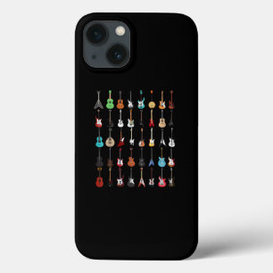 Guitar Musical Instrument Rock en Roll iPhone 13 Hoesje