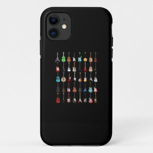 Guitar Musical Instrument Rock en Roll iPhone 11 Hoesje