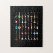 Guitar Musical Instrument Rock en Roll Legpuzzel (Verticaal)