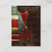 GUITAR Musicalia Visitekaartje (Achterkant)
