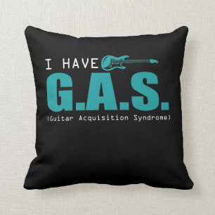 Guitar Musician Gift Funny Music Guitarist Gezegde Kussen