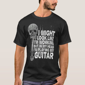 Guitar Musician Guitar Bass Gezegde T-shirt