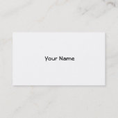 Guitar Musician Visitekaartje (Achterkant)