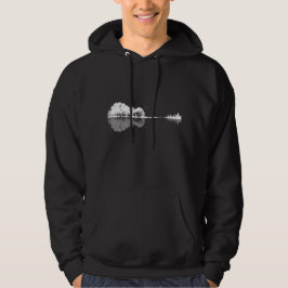 Guitar Natuur Trees Birds Hoodie