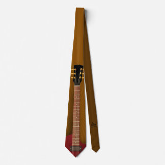 Guitar Necktie Music-Thleed Design Versie 2 Stropdas