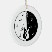 Guitar Night Keramisch Ornament (Rechts)