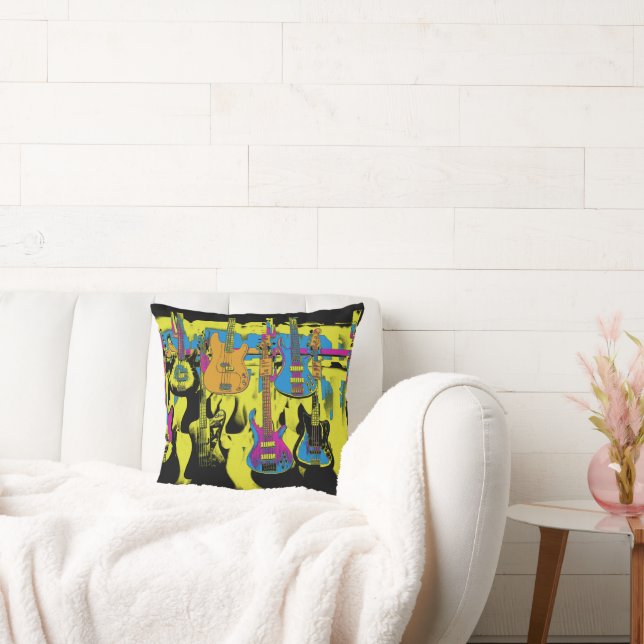 Guitar Party - Musical Instrument Kussen (Bank)