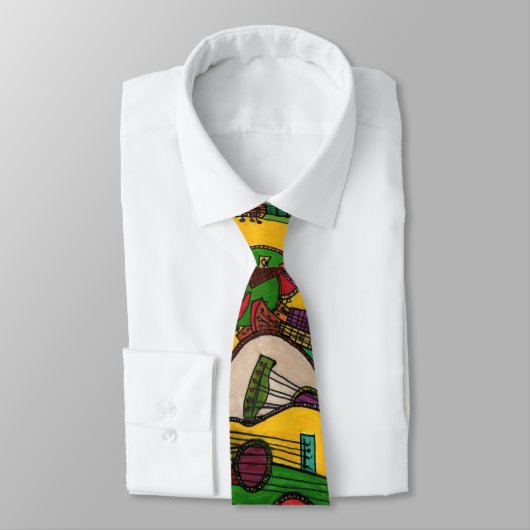 Guitar Party Stropdas (Gebonden)