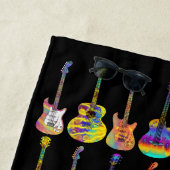 Guitar Pattern Gepersonaliseerd Strandlaken (In situ)