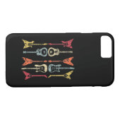 Guitar Pick Retro voor gitaristen But Case-Mate iPhone Case (Achterkant (Horizontaal))