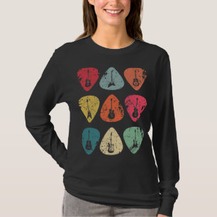 Guitar Pick Retro  voor gitaristen But T-shirt