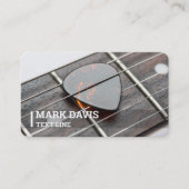 Guitar Pick Visitekaartje (Voorkant)