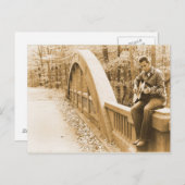 Guitar Pickin' op het Briefkaart Bridge (Voorkant / Achterkant)