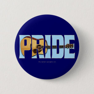 Guitar Pride Ronde Button 5,7 Cm
