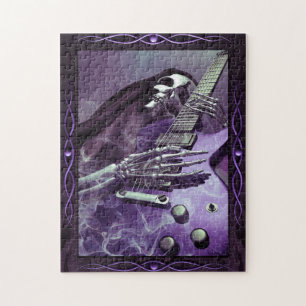 Guitar Puzzle van Grim Reaper Legpuzzel