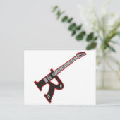 Guitar R Briefkaart (Staand voorkant)