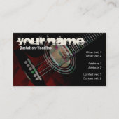 GUITAR "Redtrax" Carte de visite V2.0 (Devant)