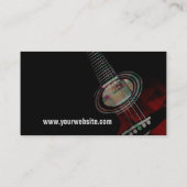 GUITAR "Redtrax" Visitekaartje V2.0 (Achterkant)