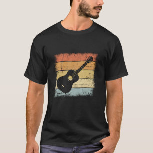 Guitar Retro-ontwerp T-shirt