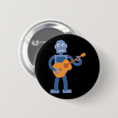 Guitar Robot Ronde Button 5,7 Cm (Voorkant /achterkant)