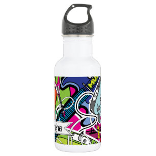 Guitar Rock Music Star Grunge 32. oz. Waterfles