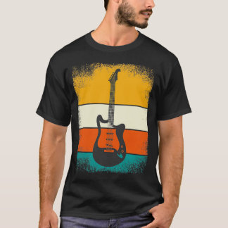 Guitar Rock Muziek voor gitaristen Retro  (1 T-shirt