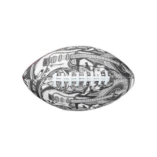 Guitar Rock-ontwerp American Football (Voorkant)