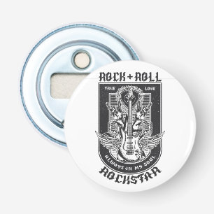 Guitar Rock-ontwerp Button Flesopener