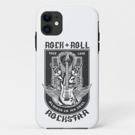 Guitar Rock-ontwerp iPhone 11 Hoesje