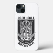 Guitar Rock-ontwerp Case-Mate iPhone Case (Achterkant)