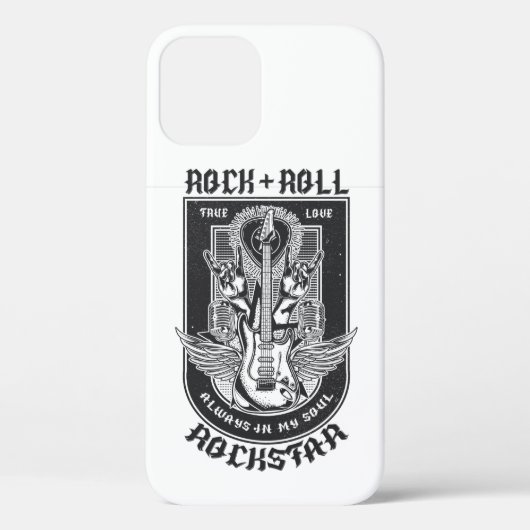 Guitar Rock-ontwerp Case-Mate iPhone Case (Achterkant)