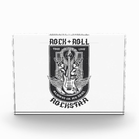 Guitar Rock-ontwerp Fotoblokken (Voorkant)