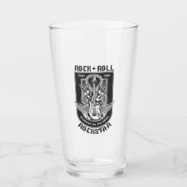 Guitar Rock-ontwerp Glas