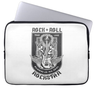Guitar Rock-ontwerp Laptop Sleeve