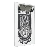 Guitar Rock-ontwerp Mini Klembord (Schuin)