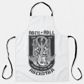 Guitar Rock-ontwerp Schort (Voorkant)