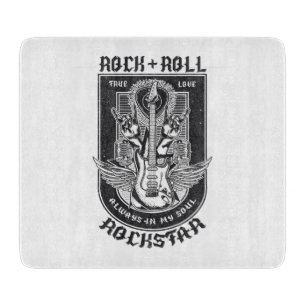 Guitar Rock-ontwerp Snijplank