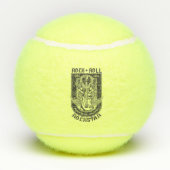 Guitar Rock-ontwerp Tennisballen (Achterkant)