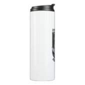 Guitar Rock-ontwerp Thermosbeker (Gedraaid links)