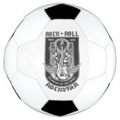 Guitar Rock-ontwerp Voetbal (Voorkant)