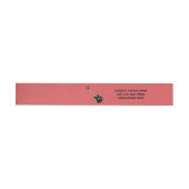 Guitar Rock Star Adreslabel Wikkel (Individueel)