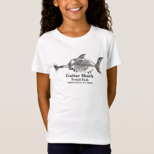 Guitar Shark Fossil Fish T-shirt