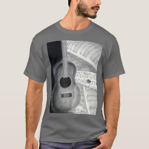 Guitar & Sheet Music-shirt T-shirt