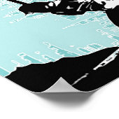 Guitar Smash Poster (Hoek)