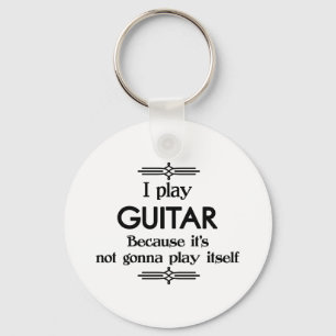 Guitar - Speel zelf Funny Deco Music Sleutelhanger