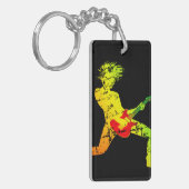 Guitar Speling Rocker Sleutelhanger (Voorkant Links)