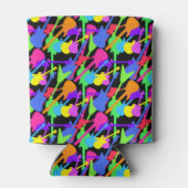 Guitar Splash Pattern Blikjeskoeler (Achterkant)