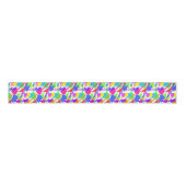 Guitar Splash Pattern Grosgrain Lint (Voorkant)