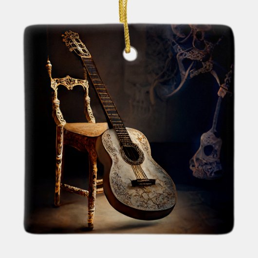 Guitar Spotlight Ornament (Voorkant)