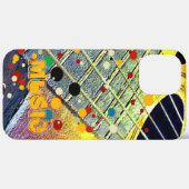Guitar Strings Musical Waterverf Case-Mate iPhone Case (Achterkant (horizontaal))
